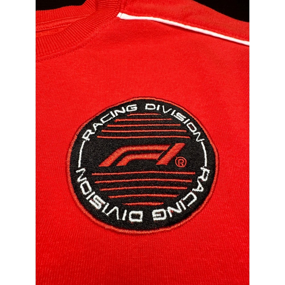 Formula 1 Racing Division Crewneck Sweater Mens XL Red F1 Pit Crew - Picture 4 of 5